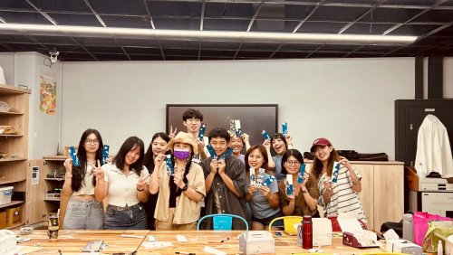 114/6/12藍晒書籤工作坊